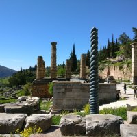 Colonne del tempio di Apollo