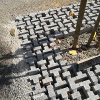 Autobloccanti intorno ai gelsi