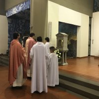 Benedizione del nuovo tabernacolo eucaristico