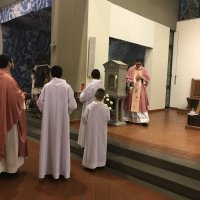 Benedizione del nuovo tabernacolo eucaristico